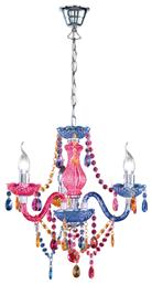 Luster Πολυέλαιος 3xE14 με Κεράκια Πολύχρωμος R11073017 Trio Lighting