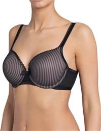 Triumph Beauty Full Idol Μαύρο Σουτιέν χωρίς Ενίσχυση με Μπανέλες από το Suc