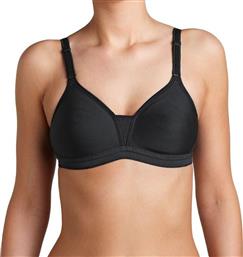 Triumph Tri Action Soft Power Μαύρο Αθλητικό Σουτιέν χωρίς Μπανέλες από το Suc