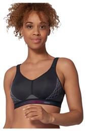 Triumph Triaction Cardio Cloud P EX Μαύρο Αθλητικό Σουτιέν από το Pinguino
