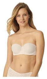 Vivid Spotlight Strapless Balconette Σουτιέν χωρίς Ενίσχυση με Μπανέλες Triumph