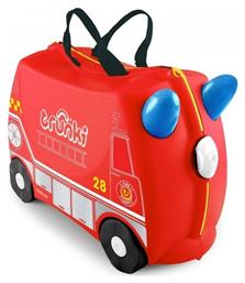 Frank the Fire Truck Παιδική Βαλίτσα με ύψος 31cm σε Κόκκινο χρώμα Trunki