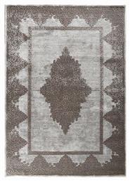 23476-276 Σετ Χαλιά Κρεβατοκάμαρας Craft Brown / White 3τμχ Tzikas Carpets από το Spitishop
