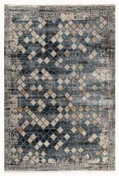 31638-095 Σετ Μοντέρνα Χαλιά Κρεβατοκάμαρας Serenity Μπλε 3τμχ Tzikas Carpets από το Spitishop