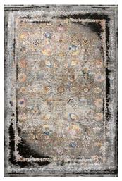 Σετ Χαλιά 31464-110 Quares Μαύρο Μπεζ 67cm 3τμχ Tzikas Carpets