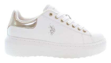 U.S. Polo Assn. Γυναικεία Sneakers Λευκά - US Polo Assn