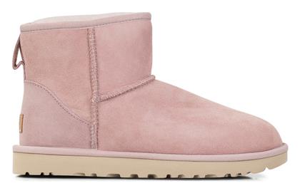 Classic Mini Ii 1016222 Γυναικεία Μποτάκια Ροζ Ugg Australia από το MyShoe