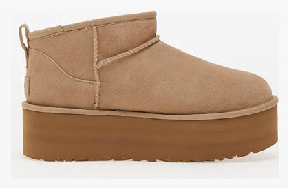 Classic Ultra Mini Platform Μποτάκια Μπεζ 1135092-SAN Ugg Australia