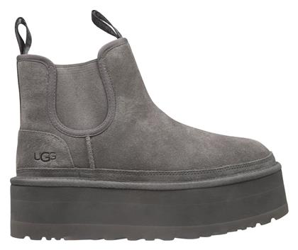 Δερμάτινα Γυναικεία Chelsea Μποτάκια Γκρι Ugg Australia από το ProjectShops