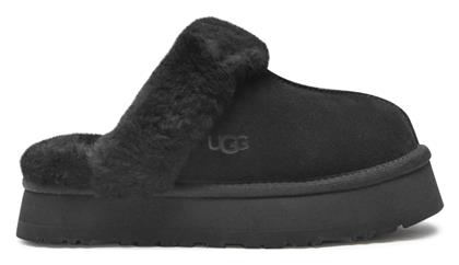 Disquette Παντόφλες με Γούνα Μαύρες Ugg Australia