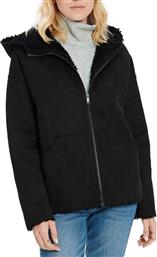 Ugg Australia Jody Κοντό Γυναικείο Μπουφάν για Χειμώνα Μαύρο από το Koolfly