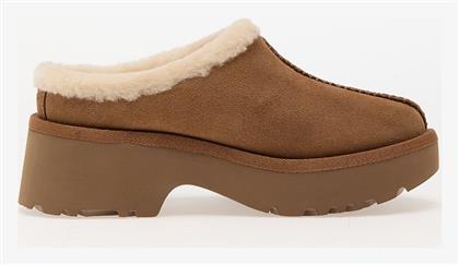 Κλειστές Δερμάτινες Παντόφλες Καφέ Ugg Australia