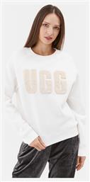 Madeline Fuzzy Logo Γυναικείο Φούτερ Λευκό Ugg Australia από το Favela