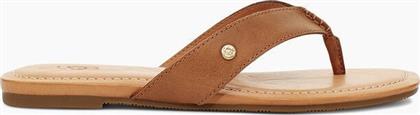 Ugg Australia Tuolumne Δερμάτινα Γυναικεία Σανδάλια σε Καφέ Χρώμα από το Z-mall