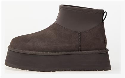 W Classic Mini Γυναικεία Μποτάκια Καφέ Ugg Australia