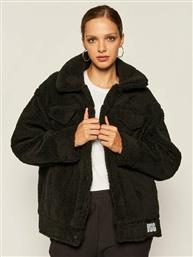 Ugg Δέρμα προβάτου Frankie Sherpa Trucker 1113951 Μαύρο Regular Fit από το Modivo