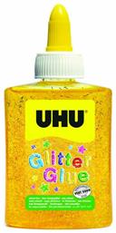 Glitter Glue Χρυσόκολλα 90ml Κίτρινο UHU