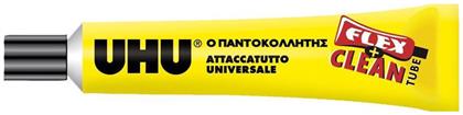 Κόλλα Gel Flex & Clean All Purpose Adhesive Μικρού Μεγέθους για Ύφασμα 20ml UHU από το Moustakas Toys