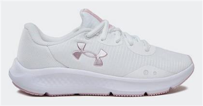 Charged Pursuit 3 Tech Γυναικεία Running White / Prime Pink Under Armour