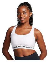 Crossback Mid Bra Γυναικείο Μπουστάκι Λευκό Under Armour από το E-tennis