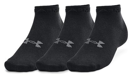 Essentials Αθλητικές Κάλτσες Μαύρες 3 Ζεύγη Under Armour