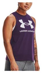 Γυναικεία Μπλούζα Αμάνικη Μωβ Under Armour