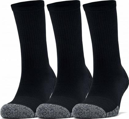 Under Armour Heatgear Αθλητικές Κάλτσες Μαύρες 3 Ζεύγη από το Z-mall