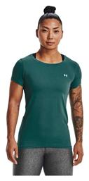 HeatGear Γυναικείο Αθλητικό T-shirt Fast Drying Πράσινο Under Armour