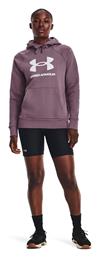 Rival Γυναικείο Φούτερ με Κουκούλα Ροζ Under Armour