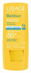 Bariesun Invisible Stick Αντηλιακό Stick Προσώπου SPF50 8gr Uriage