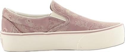 Classic Γυναικεία Slip-On Mauve Snow Vans από το Z-mall