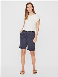 Vero Moda Γυναικεία Υφασμάτινη Βερμούδα σε Μπλε χρώμα 10211664 από το Notos
