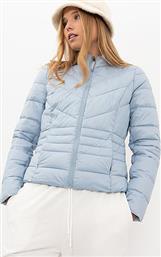Vero Moda 10239085 Κοντό Γυναικείο Puffer Μπουφάν για Χειμώνα Light Blue από το Buldoza