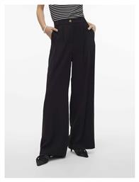 Vero Moda Γυναικεία Υφασμάτινη Παντελόνα Μαύρη
