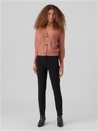 Vero Moda Γυναικείο Υφασμάτινο Παντελόνι σε Slim Εφαρμογή Μαύρο