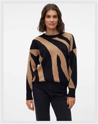 Πουλόβερ Μαύρο 10310665 Vero Moda από το Karakikes