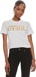 Versace Γυναικεία Καλοκαιρινή Μπλούζα Κοντομάνικη Λευκή