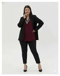 Μακρύ Γυναικείο Σακάκι Μαύρο Vertice