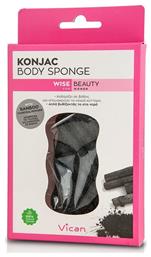 Wise Beauty Body Konjac Σφουγγάρι σε Κόκκινο Χρώμα 1τμχ Vican