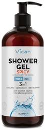 Wise Men Spicy Shower Gel 500ml Vican