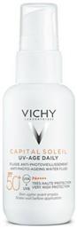 Capital Soleil UV-Age Daily Αδιάβροχη Αντηλιακή Κρέμα Προσώπου SPF50 40ml Vichy