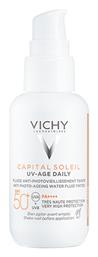 Capital Soleil UV-AGE Daily Pigment SPF50+ Αντηλιακή Λοσιόν 40ml Vichy