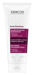 Dercos Densi Restoring Solutions Balm Conditioner Αναδόμησης/Θρέψης για Όλους τους Τύπους Μαλλιών 200ml Vichy