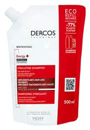 Dercos Energy+ Refill Σαμπουάν κατά της Τριχόπτωσης 500ml Vichy