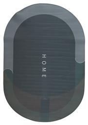 Πατάκι Μπάνιου Οβάλ 68338 Grey Green 60x90εκ. Βιοκαρπέτ