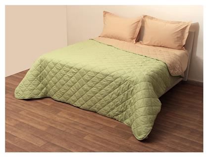 Μονό Πράσινο / Μπεζ 160x240cm Viopros