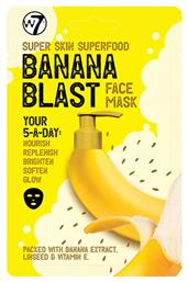 Super Skin Superfood Banana Blast Mask 18gr W7 Cosmetics