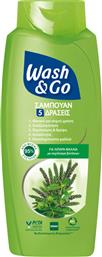 Wash & Go Σαμπουάν Καθημερινής Χρήσης για Λιπαρά Μαλλιά 650ml