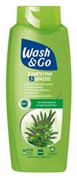 Wash & Go Σαμπουάν Καθημερινής Χρήσης για Λιπαρά Μαλλιά 650ml