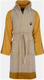 Bathrobe Tres Unisex Μπουρνούζι WH45-OCHO Mustard – yellow - beige Wave Hawaii